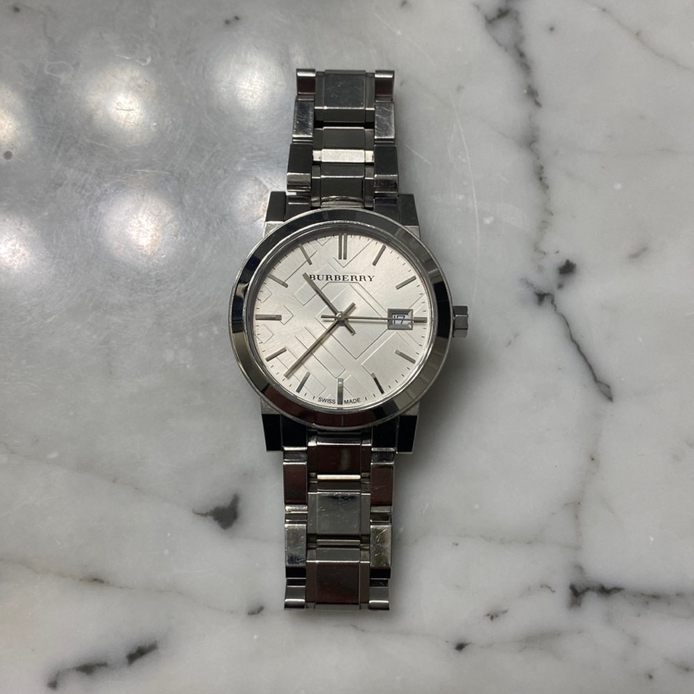 Burberry watch gently used